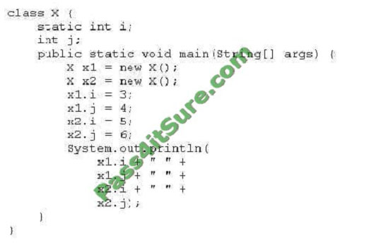 pass4itsure 1z0-808 exam question q2